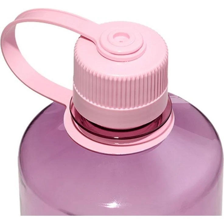 Nalgene Sustain Tritan BPA-freie Wasserflasche aus 50% Plastikmüll, 900 ml, schmale Öffnung, Kirschblüte, Cherry Blossom – Bild 3