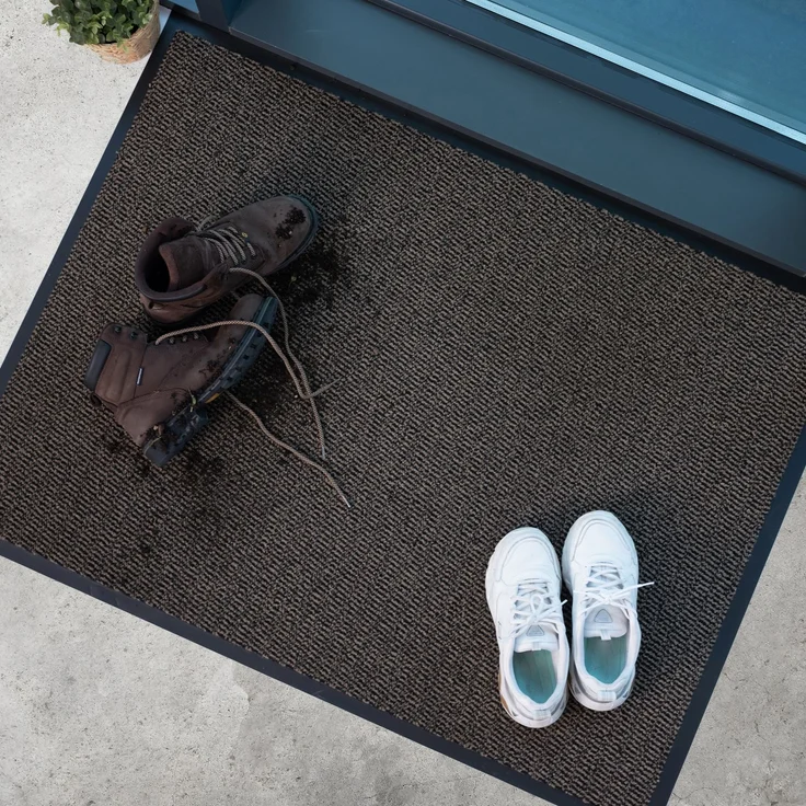 Furni24 Fußmatte - Beige-Schwarz, 80 x 120 cm – Bild 10
