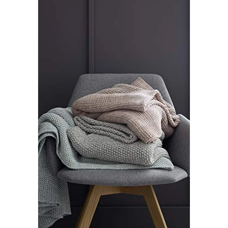 Wohndecke Melange, SCHÖNER WOHNEN-Kollektion, Strickdecke mit Melange-Effekt, Kuscheldecke – Bild 4