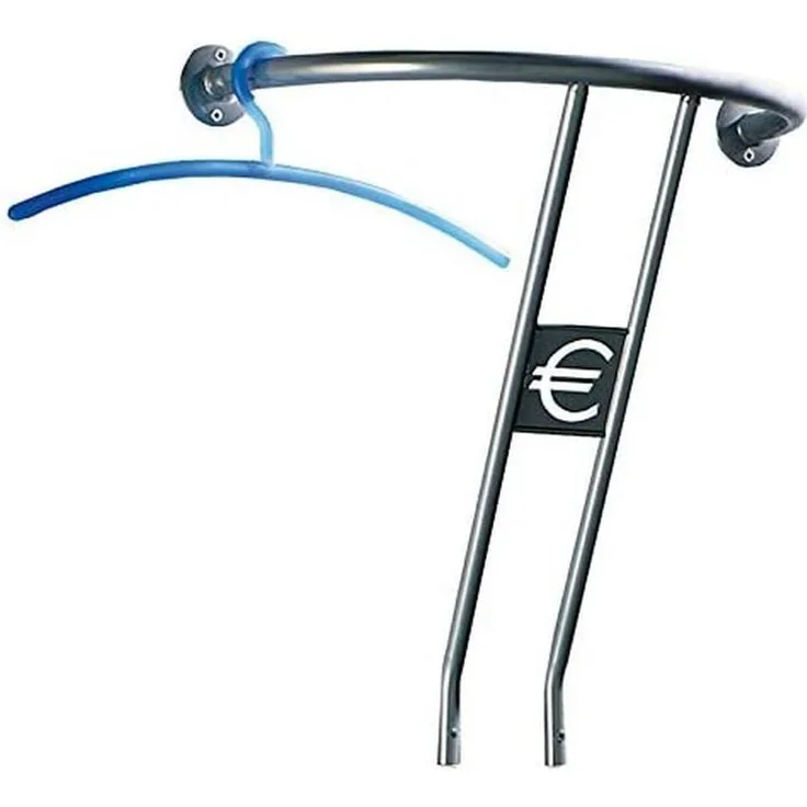 HAKU Möbel Wandgarderobe - alu - H. 60cm x B. 54cm - HAKU-88748