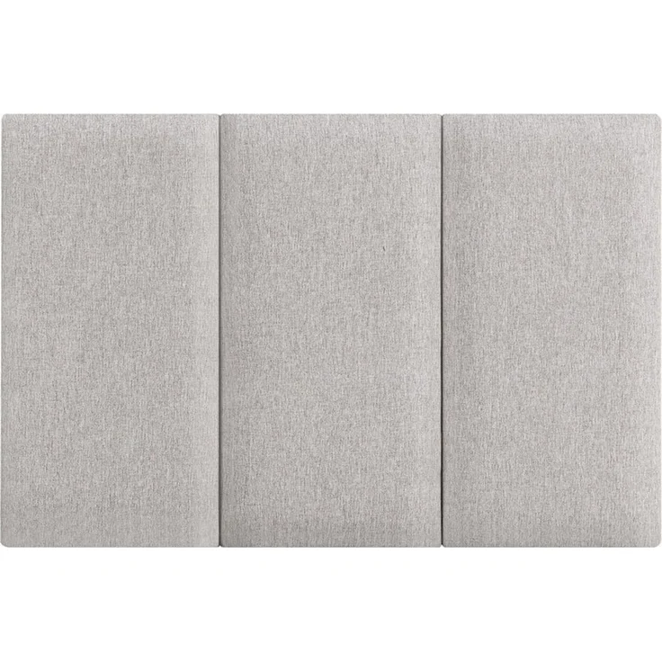 neu. haus Wandpolster, (Set, 3 Stück), »Carpino« Wandkissen Textil 60 x 30 cm Grau – Bild 5