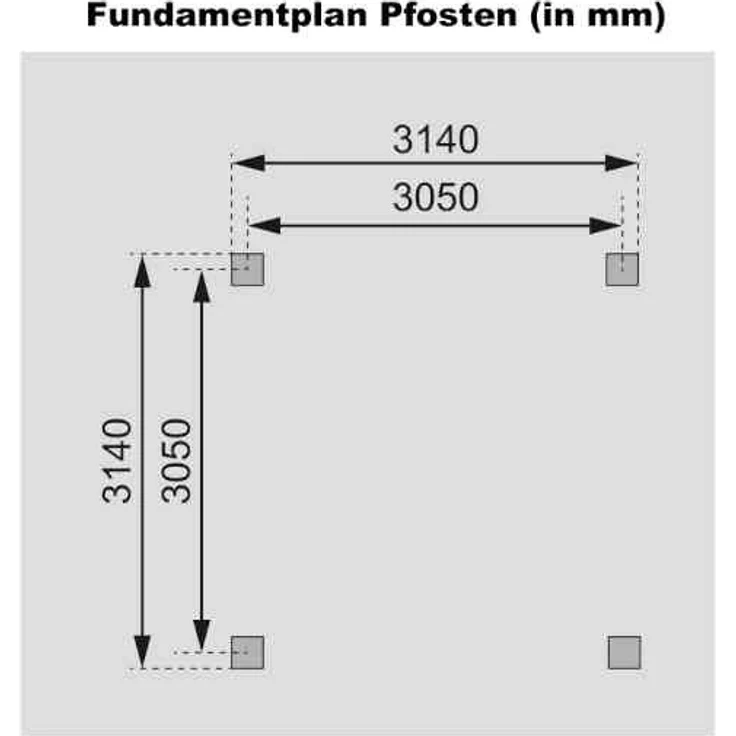 Karibu Pavillon Eco Granada im Set mit Schindeln – Bild 3
