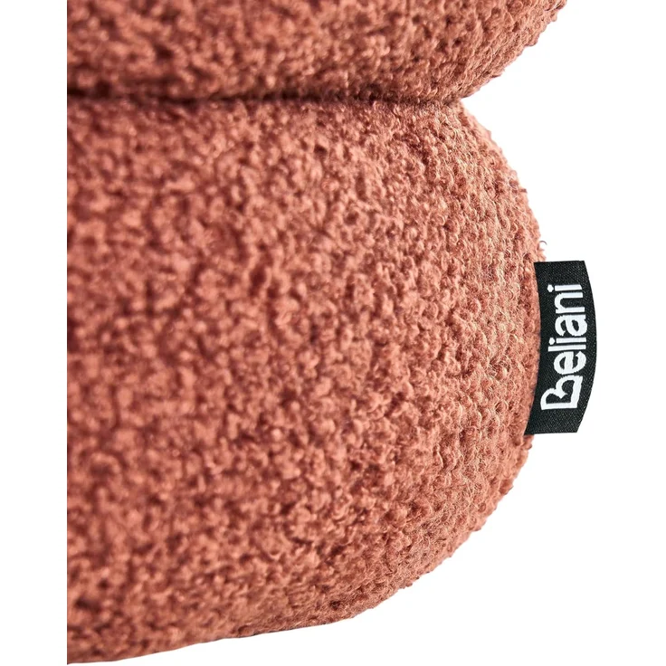 Pouf SUMPTER Bouclé Goldbraun – Bild 6