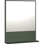 Badezimmer Spiegel Bliss in grün 60 cm