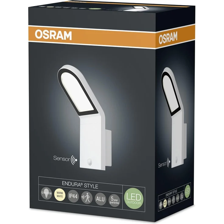 Osram LED Leuchte integrierter Bewegungssensor, Tag-Nacht-Sensor, warmweiss, 168,0 mm x 100,0 mm x 273,0 mm, Endura Style Wall – Bild 4