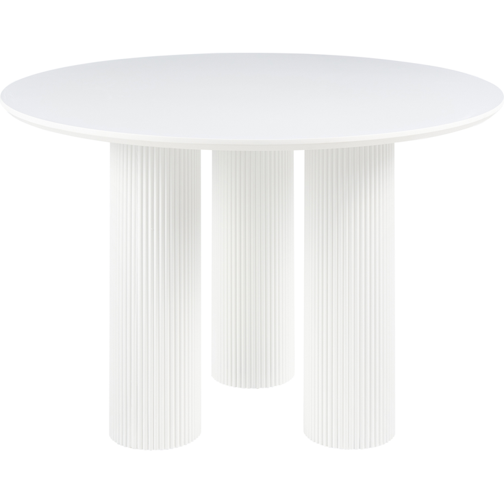 Esstisch TULEMALU Weiß 120 cm 120 cm