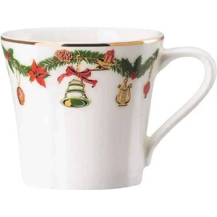 Espresso-Obertasse Nora Christmas Hutschenreuther Espressotasse, Spülmaschinengeeignet