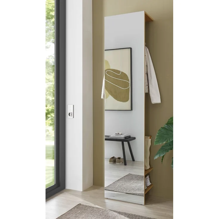 Garderobe Center in Eiche 50 x 200 cm – Bild 4