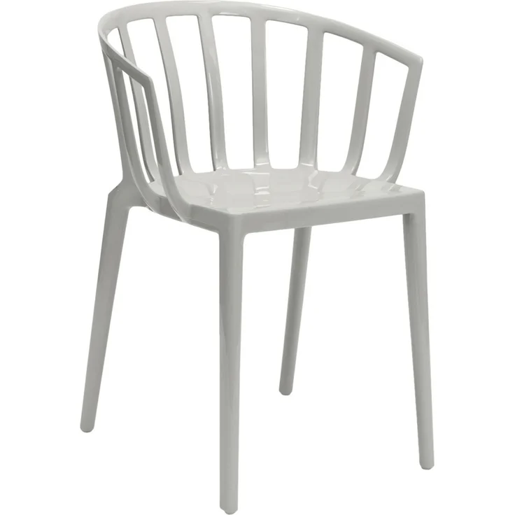 Kartell Venice Sthul, Grau, Set of 2 – Bild 1