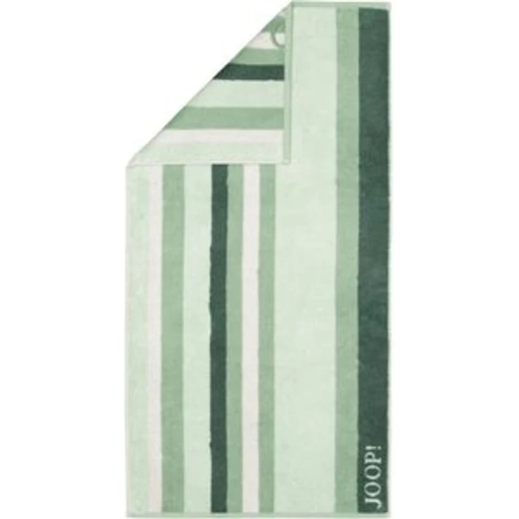 JOOP! Handtuch - Vibe, 50x100 cm, Walkfrottier, Baumwolle, Streifen Grün – Bild 6