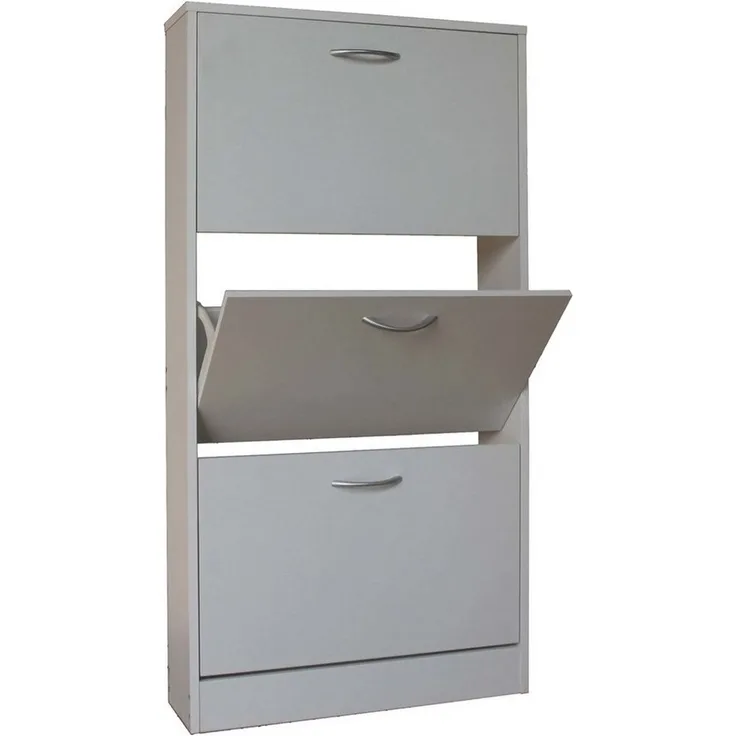 HTI-Line Schuhschrank Schuhschrank Thekla (Stück, 1x Schuhschrank Thekla, ohne Dekoration) Schuhkipper 3 Fächer