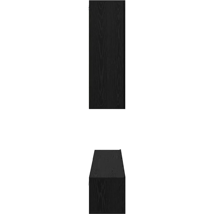 vidaXL TV-Schrankset 6 stk. Schwarz Eichen-Optik Holzwerkstoff 3393247 – Bild 10