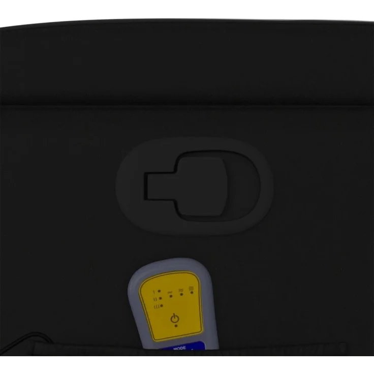 vidaXL Massagesessel Schwarz Kunstleder 372434 – Bild 7