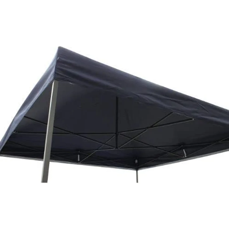 All Seasons Gazebos 3x3 m vollständig wasserdichtes Faltpavillon mit 4 Seitenteilen - Marineblau – Bild 4
