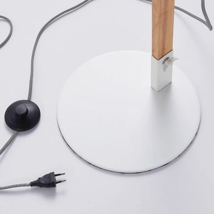 Lindby Stehlampe Shivanja, Holz IP20, 1 x 60 W – Bild 9