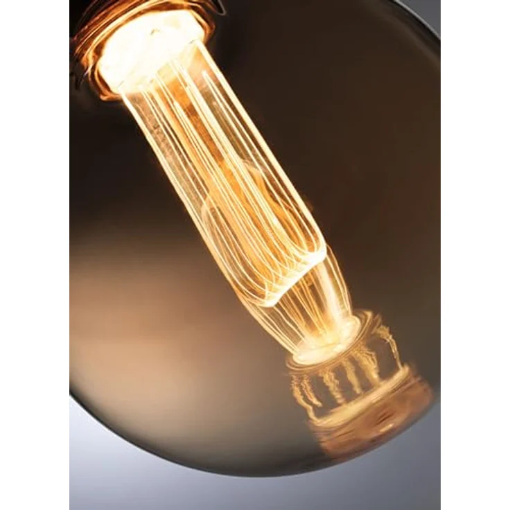 Paulmann LED-Lampe E27 3,5 W Arc 1.800K G125, goldfarben, dekorative Globelampe mit warmem Goldlicht – Bild 5