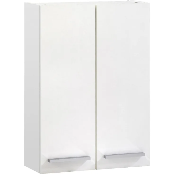 Pelipal Wandschrank Trier 70x50x20cm Wandschrank weiß 2 Türen Badschrank