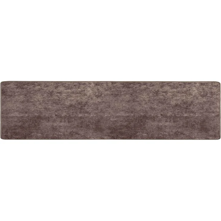 vidaXL Teppichläufer MARSA Grau 400 x 100 cm Polyester und PVC 42023203 – Bild 2