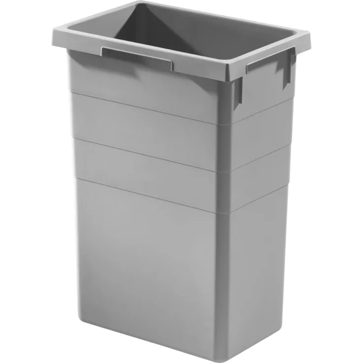 Hailo Inneneimer 38l aus Kunststoff signalgrau für ProfiLine Öko 35/XL