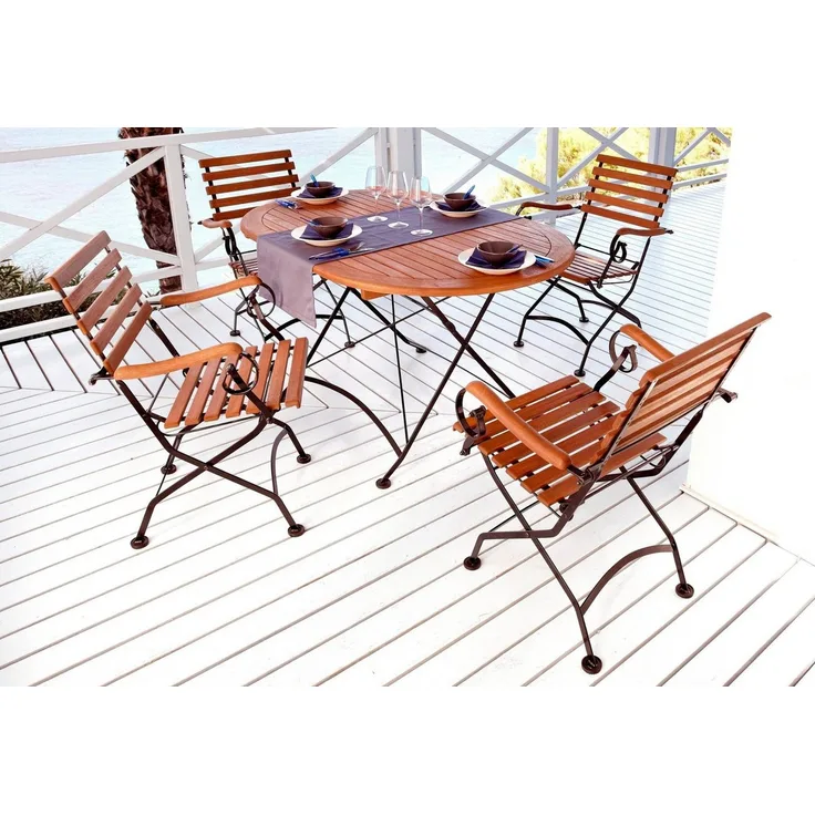 MERXX Garten-Essgruppe Schlossgarten, (Spar-Set)