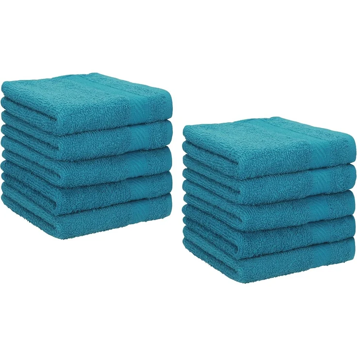 Betz Seiftuch 10 Stück Seiftücher Seiflappen Set Palermo Größe 30x30 cm