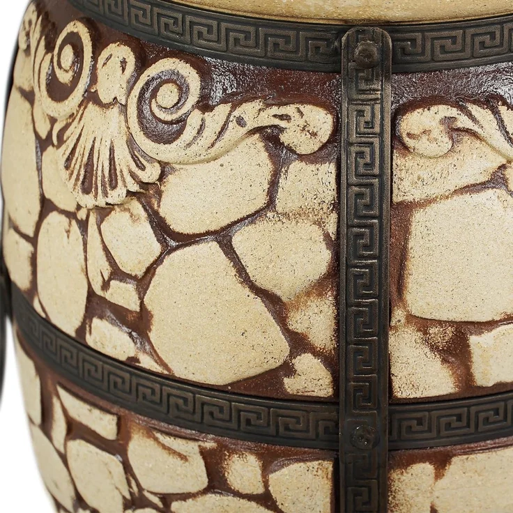 Tandoor Stein aus Schamottton mit Zubehör-Set 7-teilig – Bild 6
