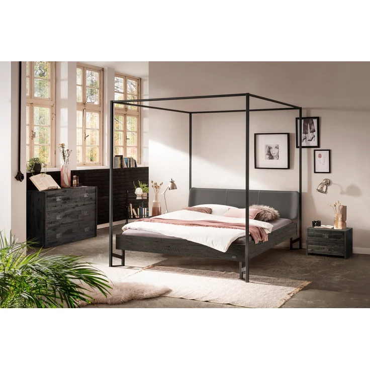 Hasena Bovena Himmelbett Akazie Vintage Metall – Bild 2