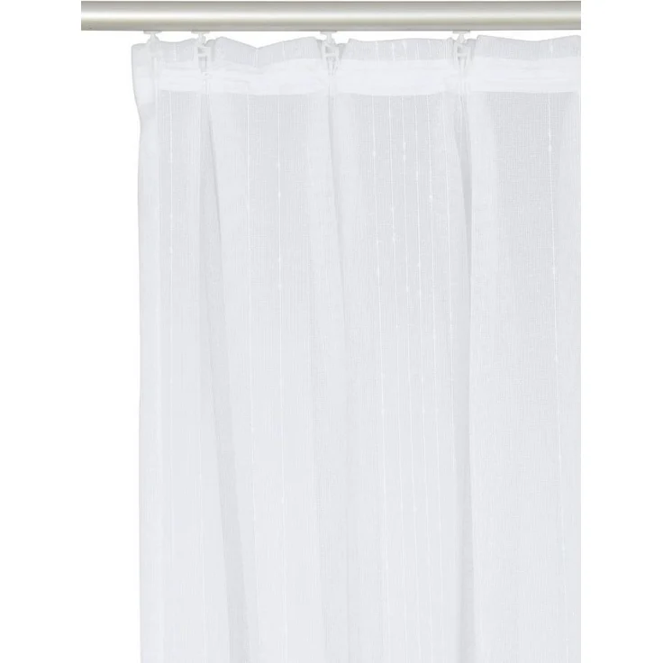 Wirth Gardine Lena (1 St), Faltenband, halbtransparent, Store – Bild 2
