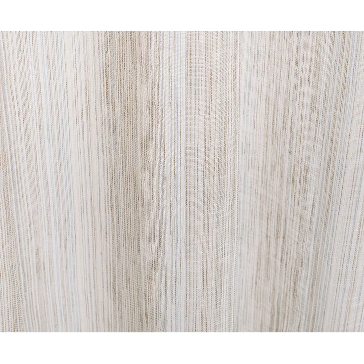 Gözze 'LINEA STRIPE' Ösenvorhang, 100% Polyester stein, 140x245 cm – Bild 2