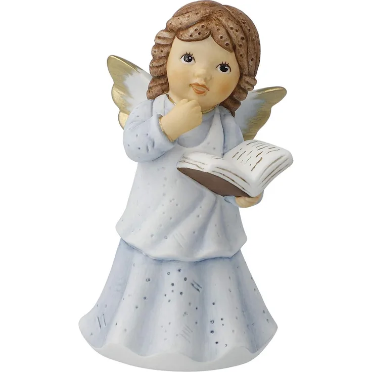 Goebel Figur Was back ich heute, Nina & Marco, Weihnachtsbäckerei, Porzellan, Bunt, 11750681