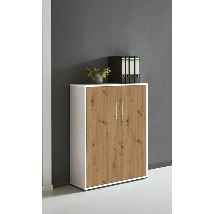 BMG Möbel Aktenschrank Office Edition (ideal für Aktenordner) 3 OH, abschließbar, Hochglanz lackiert oder matt – Bild 1