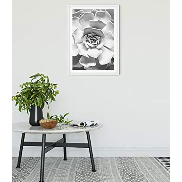 Komar Wandbild Succulent Closeup, Premium-Poster mit seidenmatter Oberfläche, 40 x 50 cm, ohne Rahmen, MADE IN GERMANY – Bild 2
