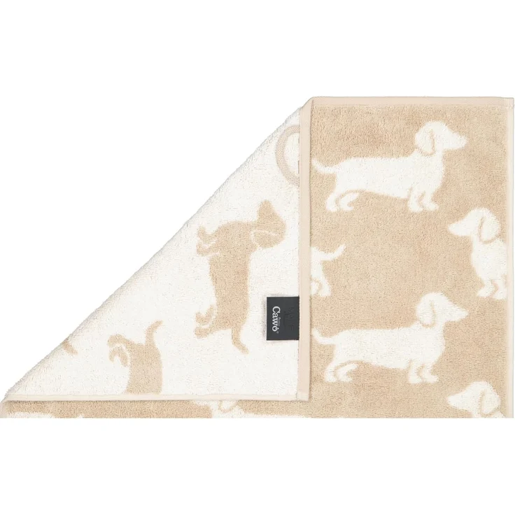 Cawö Handtuch Cawö Gästetuch, Handtuch oder Duschtuch We love Dogs 6246, 100% Baumwolle – Bild 4