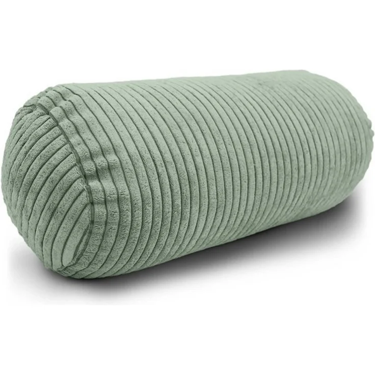 Amilian Nackenrolle mit Bezug 15 x 40 cm - Kissenrolle - mit Nackenrollenbezug - Bettrolle, Kopfstütze, Nackenstütze mit Bezug, ideal als Dekokissen, Sofakissen, Kissen, Kissenrolle, Lagerungskissen, Schlafkissen und für Reisen – Bild 4