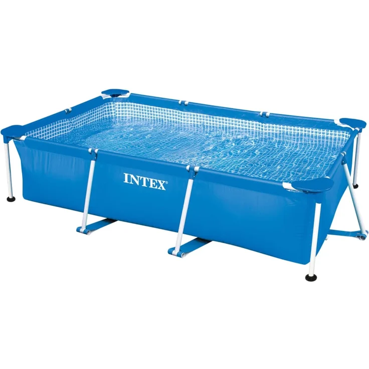 Intex 'Rectangular Frame 260 × 160 × 65 cm' Pool, blau – Bild 1