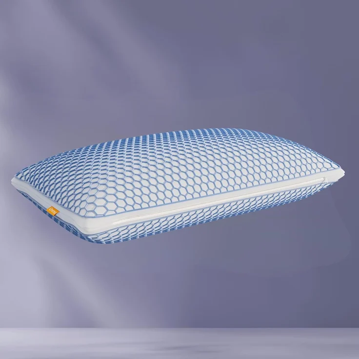 Emma 'Elite' Stützkissen, Höhenverstellbar, ergonomisch, mit AirGrid® Kühlbezug, Atmungsaktiver Memory Schaum, waschbarer Bezug, für alle Schlafpositionen, 70x40 cm – Bild 3