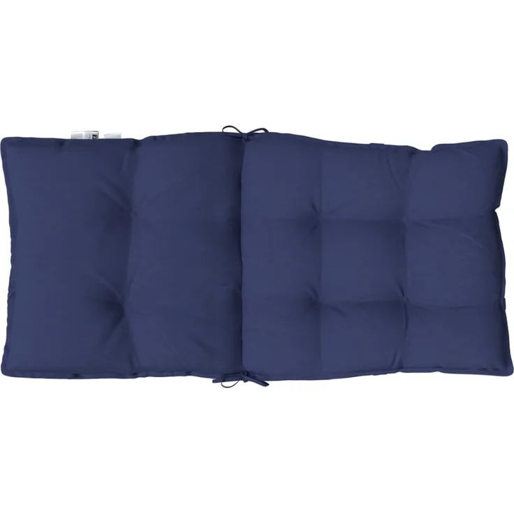 vidaXL Niedriglehner-Auflagen 2 Stk. Marineblau Oxford-Gewebe 377737 – Bild 7