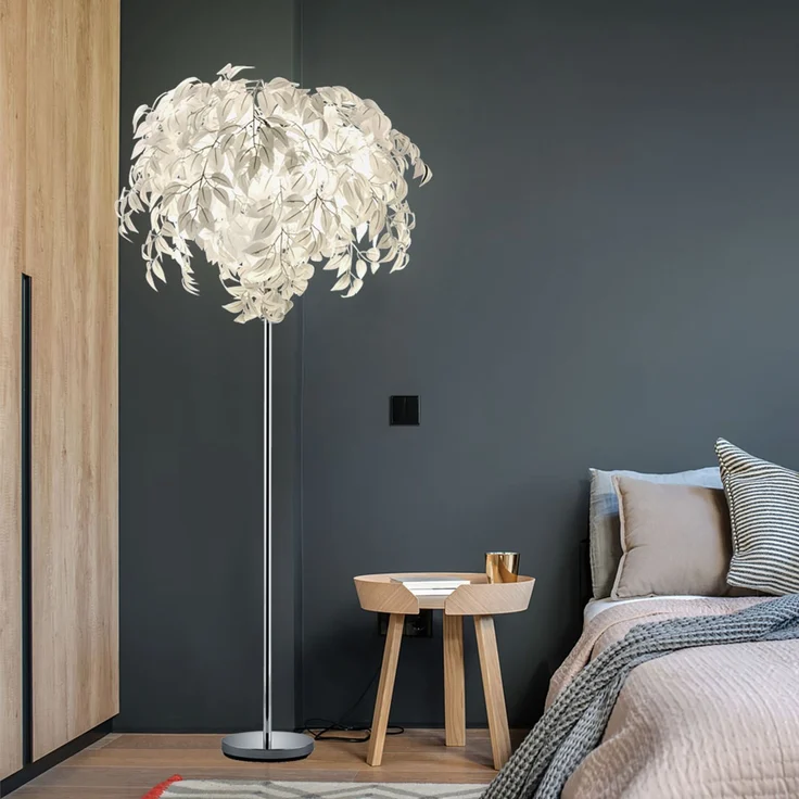 LED Blätter-Design Leuchte in weiß für den Wohnraum – Bild 8