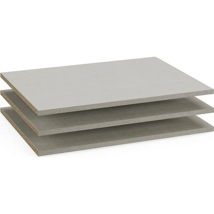 rauch Zubehör, Einlegeböden 3er-Set, für Schwebetürenschränke von rauch mit einer Elementbreite von 67,5 cm und einer Schranktiefe von 62 cm – Bild 1