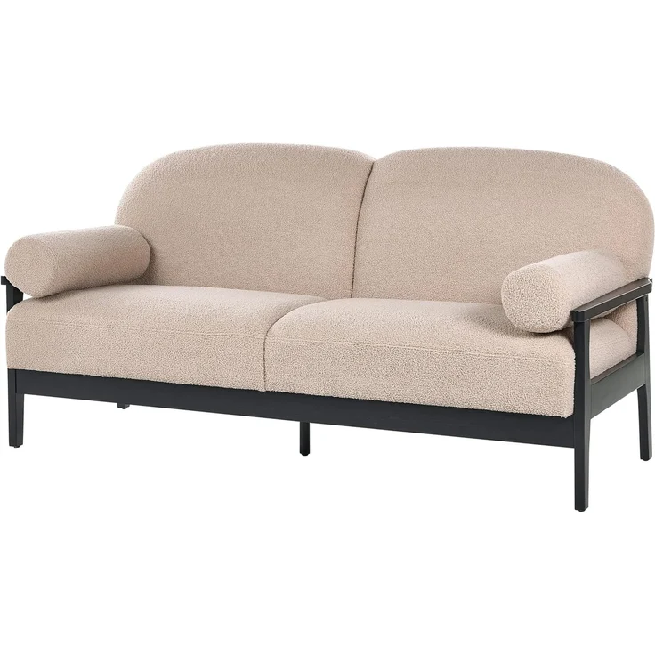 Sofa 3-Sitzer PILARNE Bouclé Beige – Bild 5