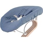 Evomove 'Nomi Baby' Matratze für Neugeborenenaufsatz, Premium Chambray