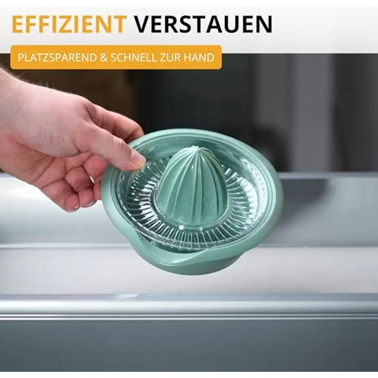Westmark Zitrus- und Orangenpresse Limetta 0,5 L mint-grün – Bild 11
