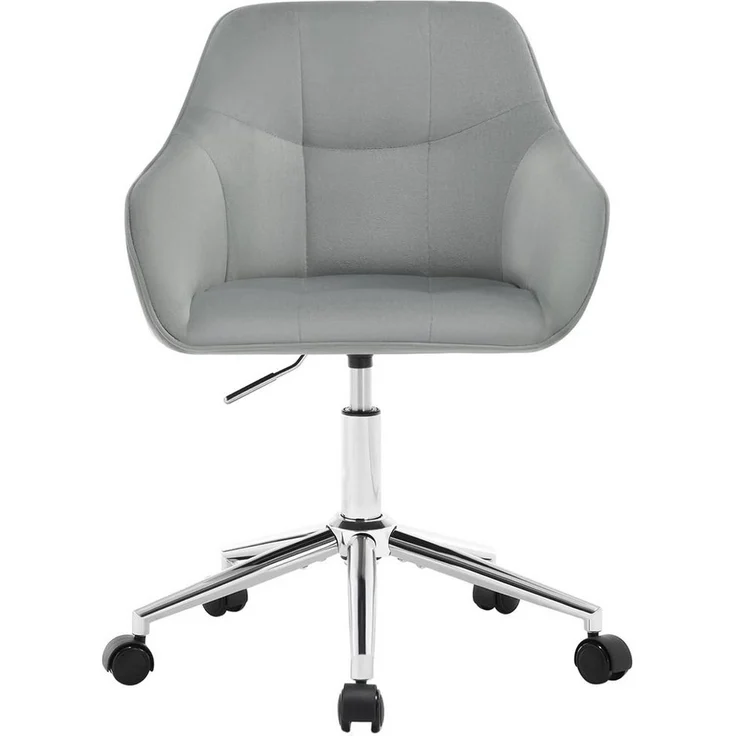 Woltu Bürostuhl (1 St), Homeoffice Stuhl, höhenverstellbar, Samtsitz – Bild 3