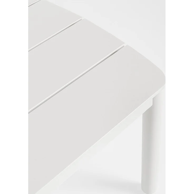 4er Garten-Set Risuri - Aluminium Off-White & Polyester-Stoff Grau – Bild 8