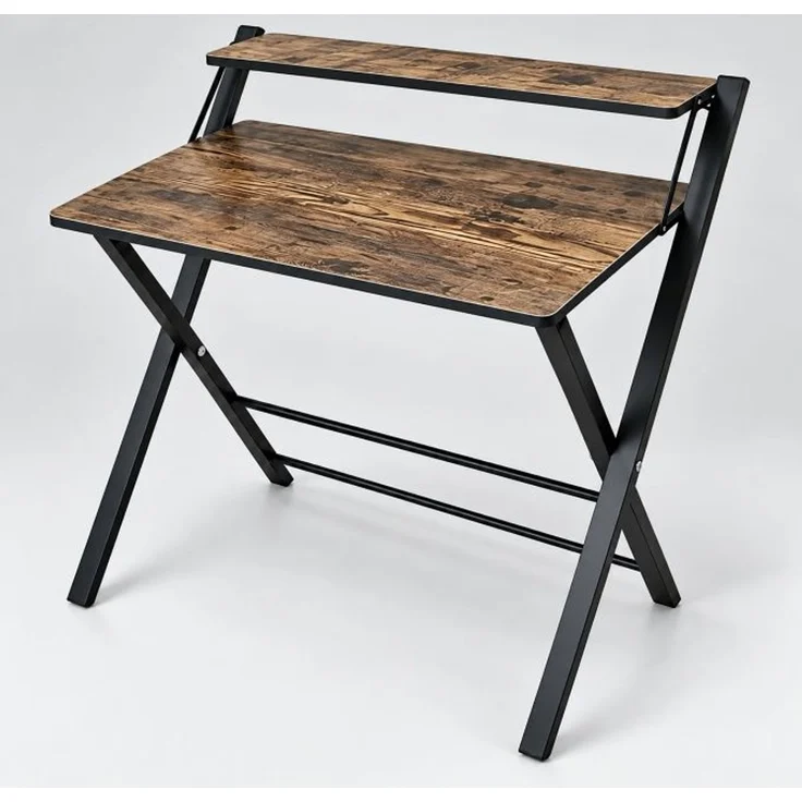 Relaxdays Klappbarer Schreibtisch Monitoraufsatz – Bild 10