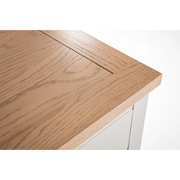 Julian Bowen Richmond Schachteltische, grau und Eiche – Bild 3