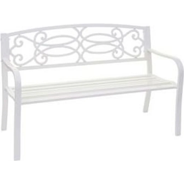 MCW Gartenbank MCW-F44, für den Innen- und Außenbereich, 2 Sitzplätze, Armlehne, Bodenschoner – Bild 6