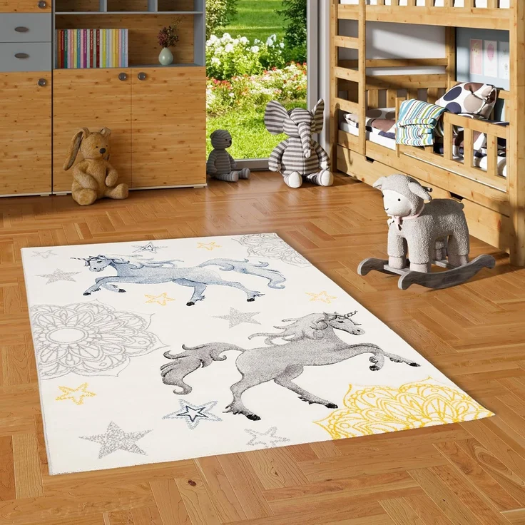 Pergamon Kinderteppich Kinder Teppich Maui Kids Pferde Stars, Rechteckig, Höhe: 13 mm – Bild 2