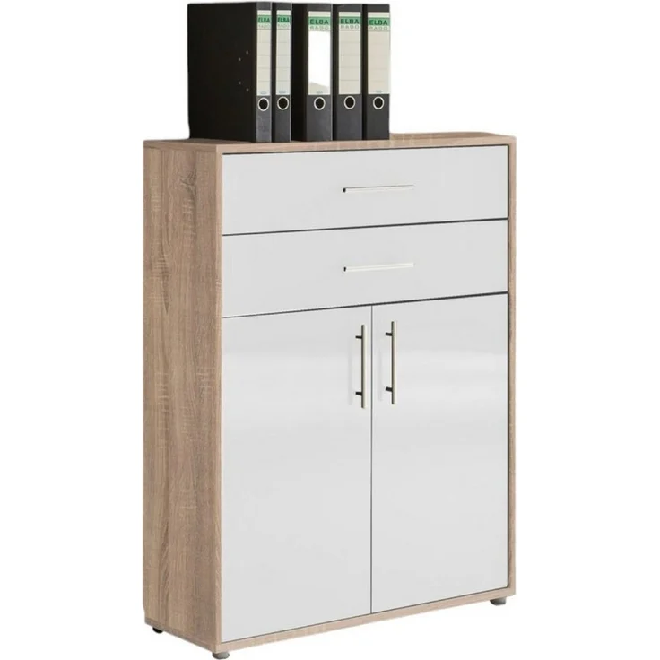 moebel-dich-auf Aktenschrank OFFICE EDITION (in verschiedenen Farben, Metallgriffe) Made in Germany – Bild 1