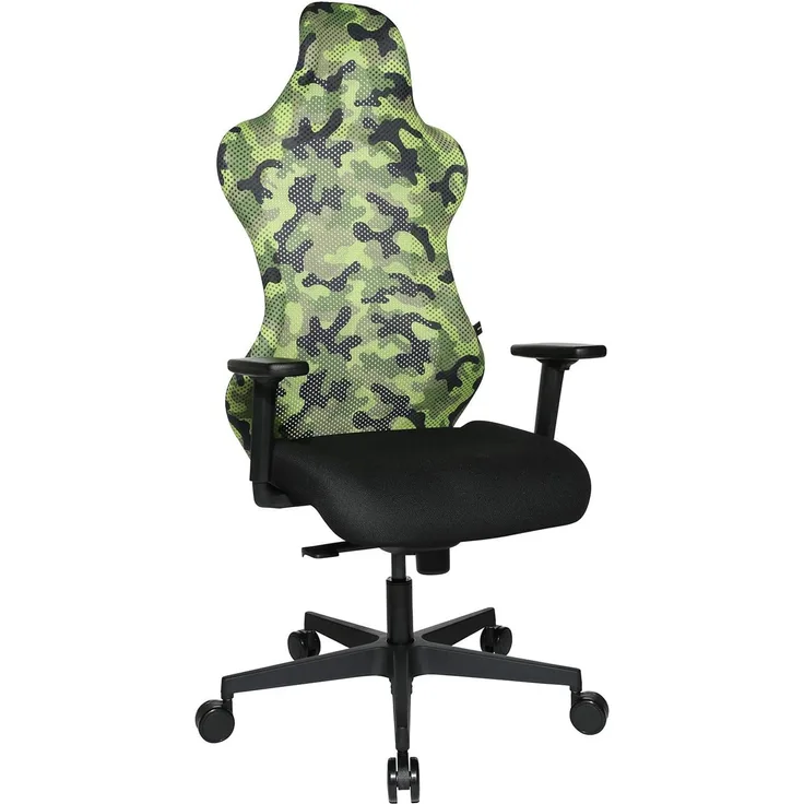 Bürostuhl Drehstuhl Sitness RS Sport, Camouflage Grün von Top Star